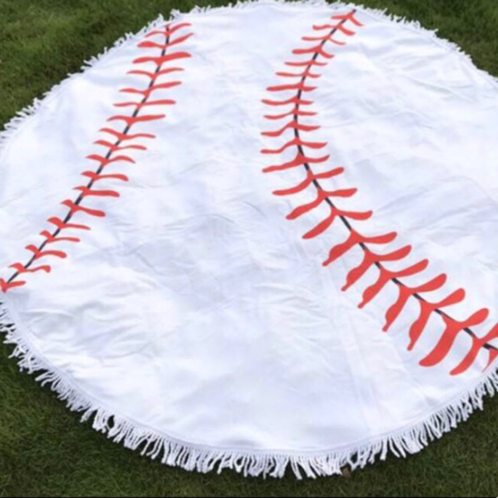 NEW! Baseball Tassel Beach Blanket ⚾️